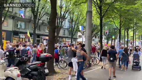 BREAKING : Switzerland Rises Major Protests Against COVID Passports.