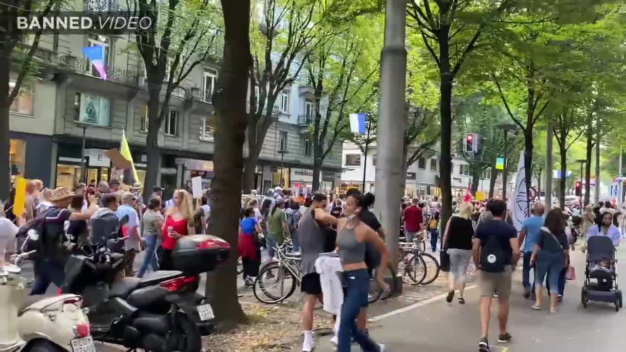 BREAKING : Switzerland Rises Major Protests Against COVID Passports.