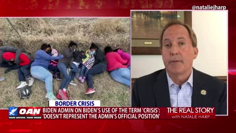 The Real Story – OANN Biden Admits Crisis with Ken Paxton