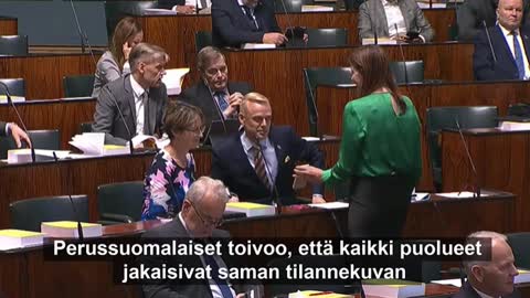 Ministeriaitiossa oli merkillisiä ilmeitä ja ilmehdintöjä budjettipuheenvuoron aikana