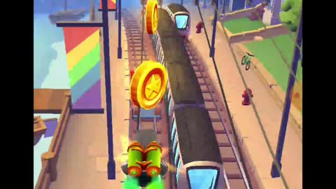 My playing time on Subway Surfers part5