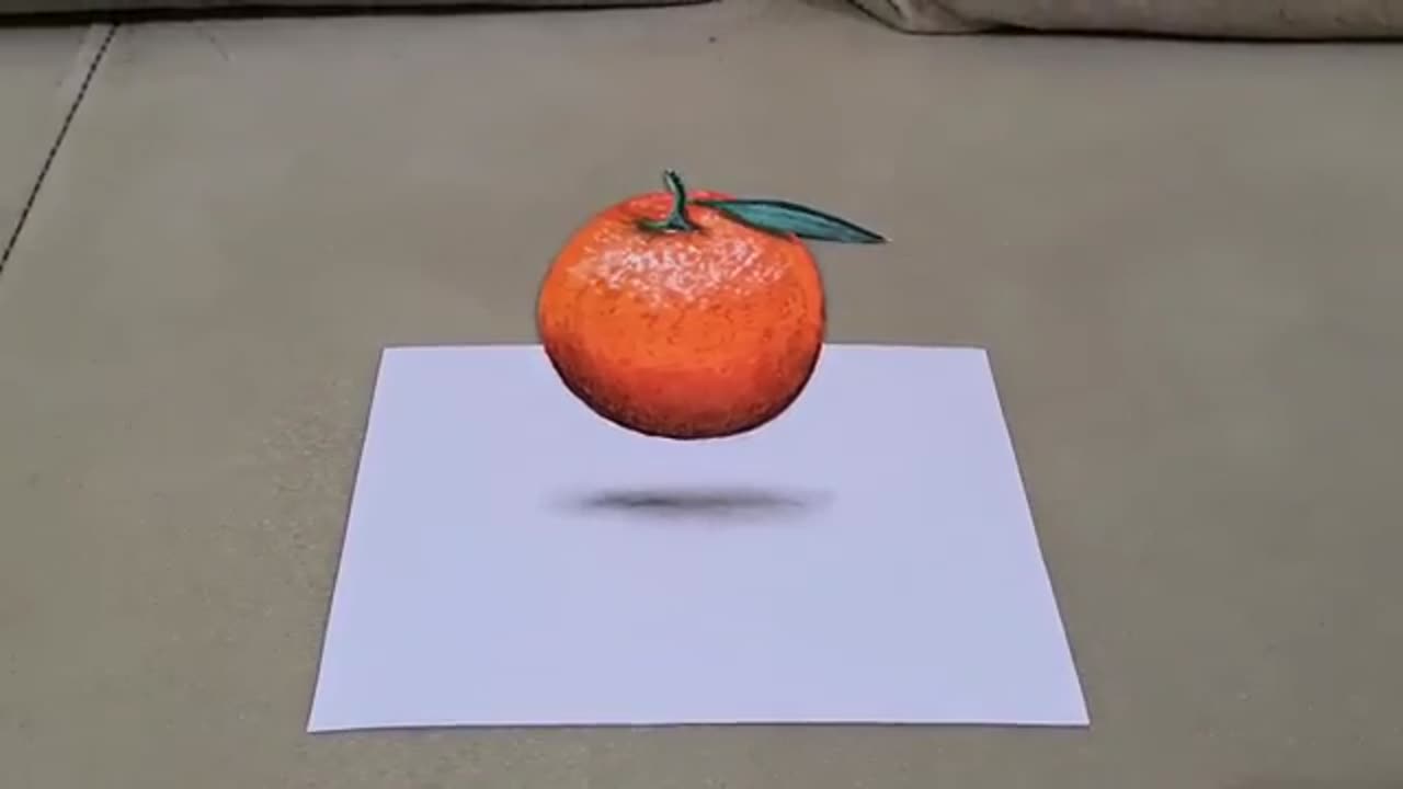 3d drawing illusion on paper for beginners