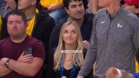 He Saw Girls Sitting Courtside and started acting different