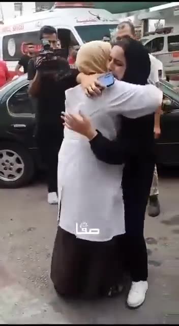 Gaza Nurse celebrates husband becoming a martyr