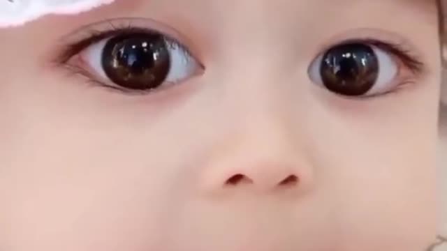 cute baby kissing video