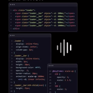 Custom Loading Animation Showcase | Grainger Webdesign