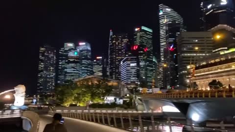 Night View in Singapore