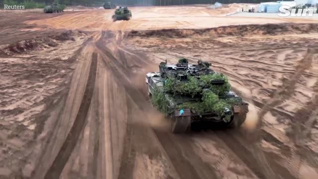 Lithuania holds its largest military drills with NATO allies