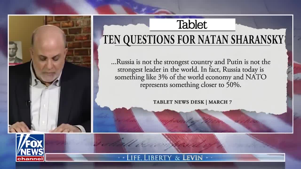 Mark Levin: Tyrants Around the World know this about Resident Biden