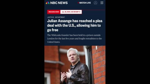 OMG!!! JULIAN ASSANGE IS FINALLY FREE