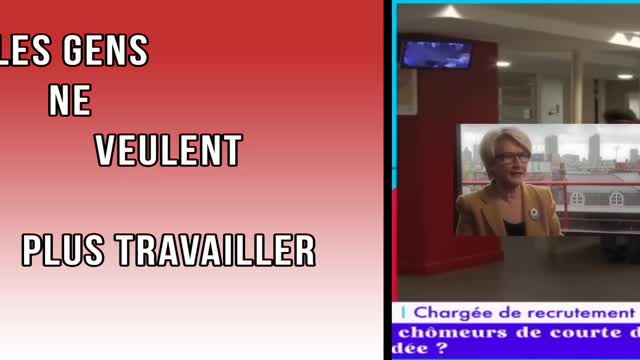 Les gens ne veulent plus travailler | Juliette de pole emploi témoigne !