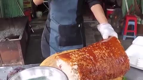 The Roast Pork Killer With just 1 knife