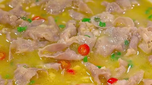 Sour soup fat