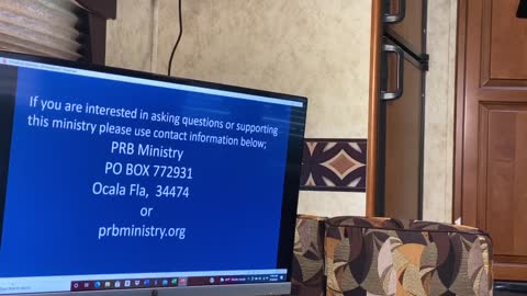 God speaks through the power of the Spirit & His word