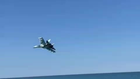 Russian Jet Somewhere In Donbass