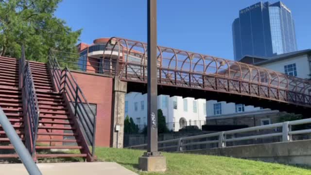 Unique crosswalk in Little Rock Arkansas