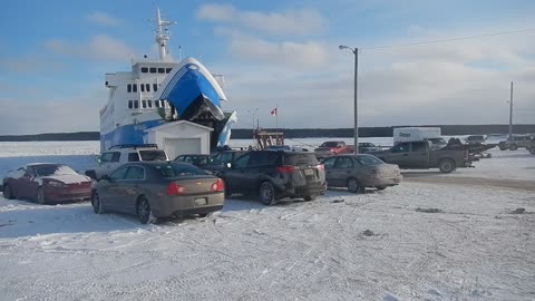 Crossing the Strait of Belle Isle, Labrador