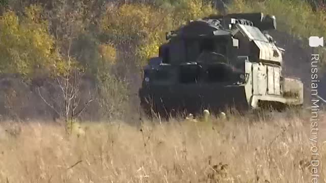 Footage of the Russian Tor in action