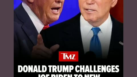 Trump challenge biden no moderators no debate just no hold barred won't happen lol7/11/24