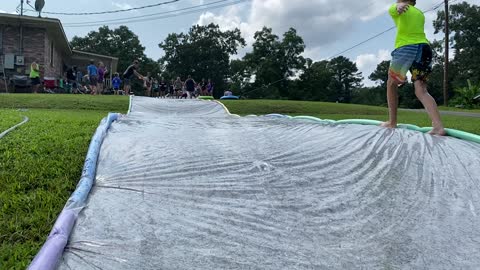 KCoG Youth slip n slide day