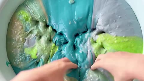 Oddly Satisfying Slime ASMR No Music Videos