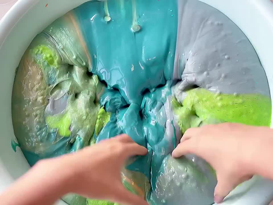 Oddly Satisfying Slime ASMR No Music Videos