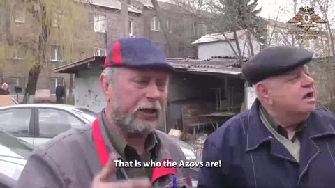 "They are monsters" Residents of Mariupol talk about the nazi Azovs