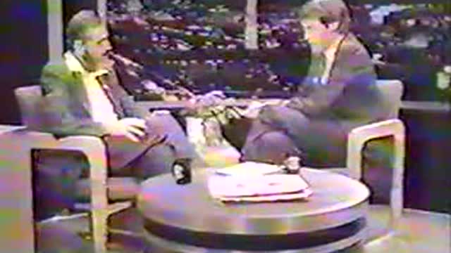 RARE- Rabbi Meir Kahane HYD on The CBS News Night Watch