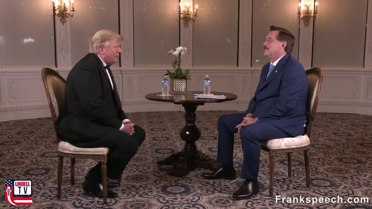 LINDELL INTERVIEW: President Trump talks about what it was like running the country...