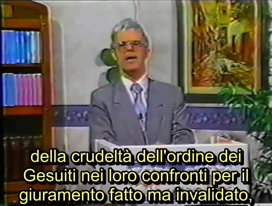 Alberto Rivera Ex sacerdote gesuita - Il cavaliere del cavallo nero dell'Apocalisse - Parte 3