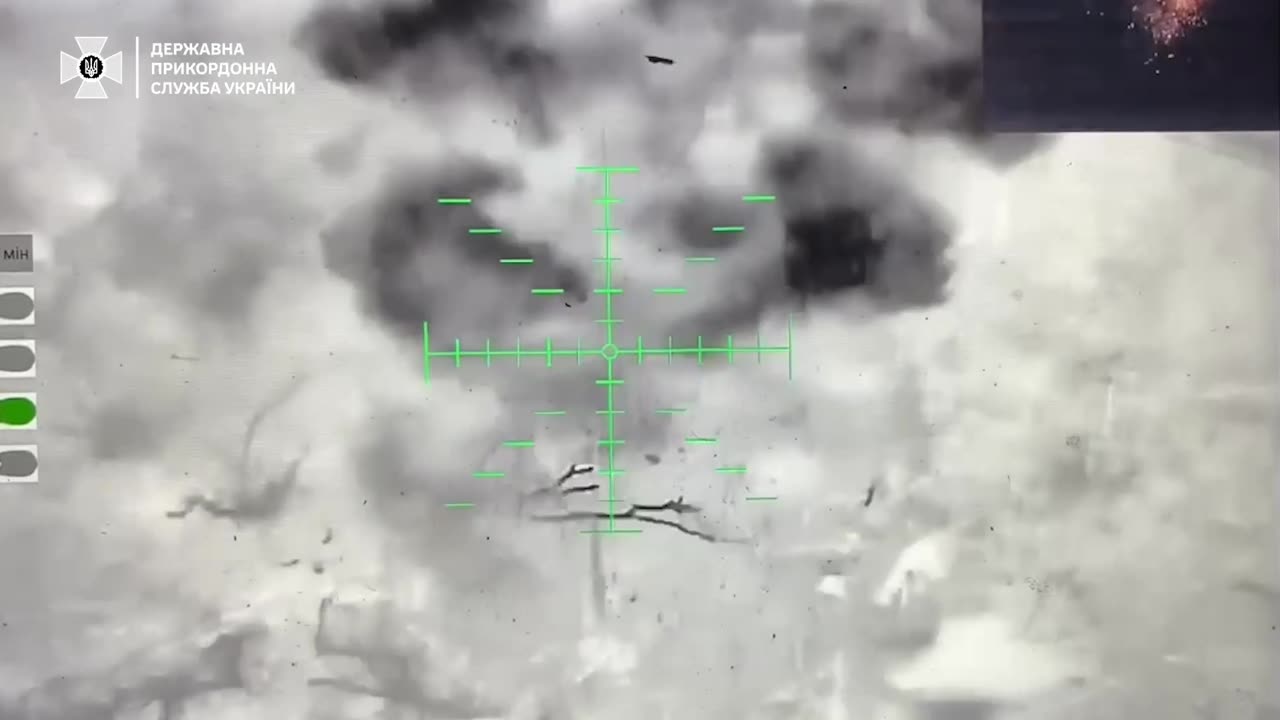 Heavy Bomber Drone Demolishes Russian Positions Overnight