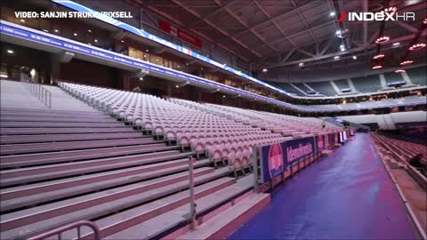 Reprezentacija Hrvatske na treningu spremna za finale Davis Cupa