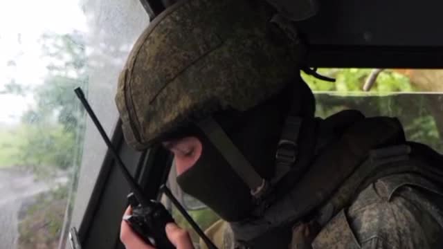 Russian "Grads" are working on the positions of Ukrainian militants