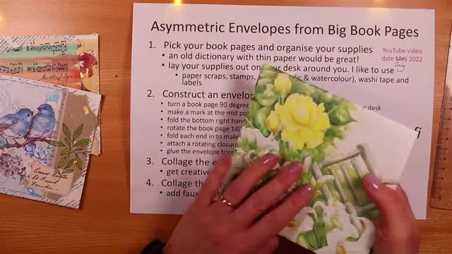 ASYMMETRIC ENVELOPES from BIG BOOK🌟No measuring✅ Tutorials