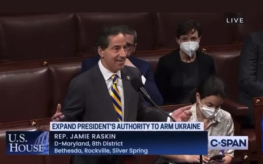 Little Jamie Raskin's Meltdown on the House Floor