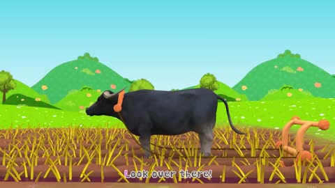 Animal Dance Song - Farm Animals Cartoon for Kids | Super Sumo Nursery Rhymes & Kid Song