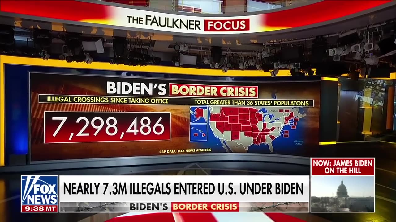 Nearly 7.3M illegals entered US under Biden_ CBP reports