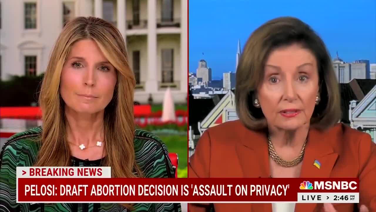 FLASHBACK: Nancy Pelosi calls on people to try and influence the SCOTUS abortion draft decision