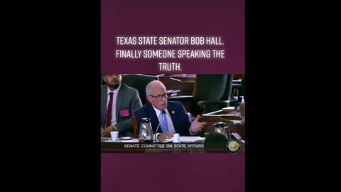 Senator Bob Hall - Pharmaceutical Companies have NO Liability for Vaccine Injuries or Deaths