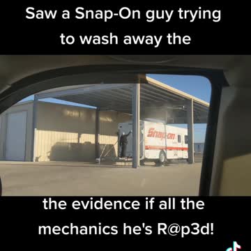 Getting rid of evidence!