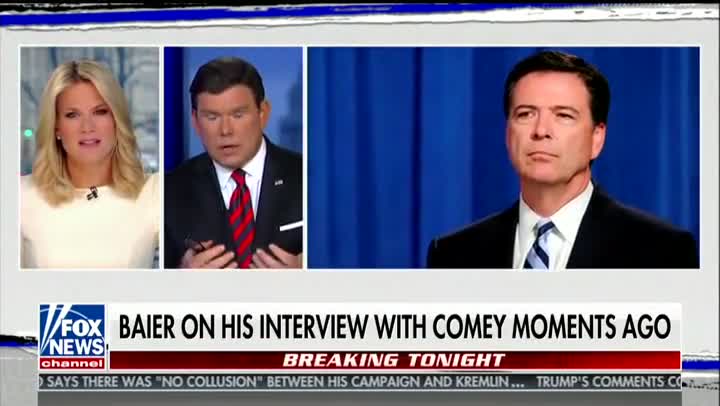 Segment on Comey Interview with Bret Baier