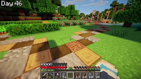 100 Days in a Minecraft World in 2021