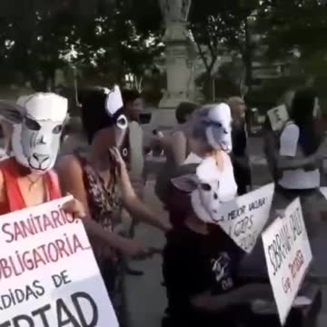 Barcelona, Spain Lockdown, Vaccine Passport Protests 7/24/21