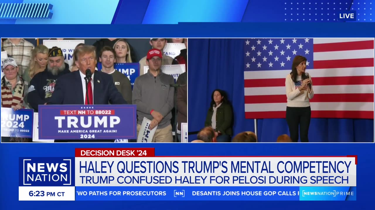 Protesters interrupt Nikki Haley's event in New Hampshire