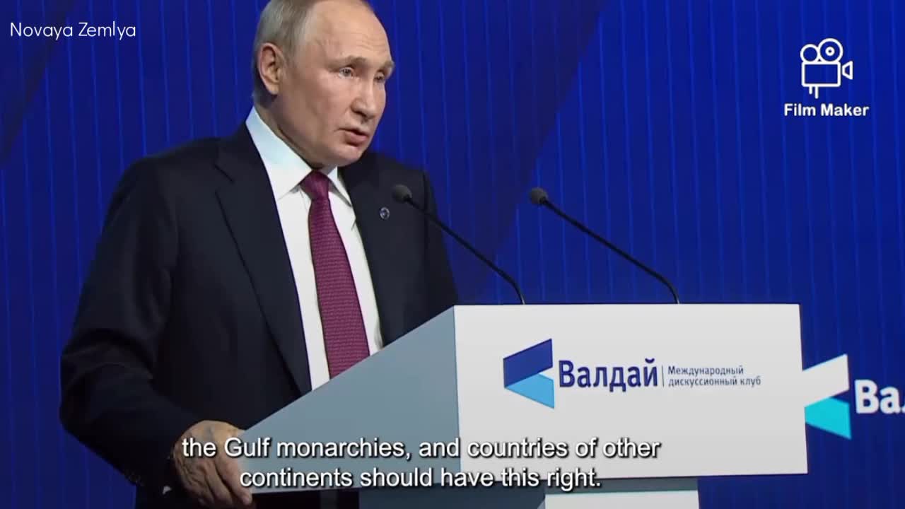 Putin on Russia, the West & the world order