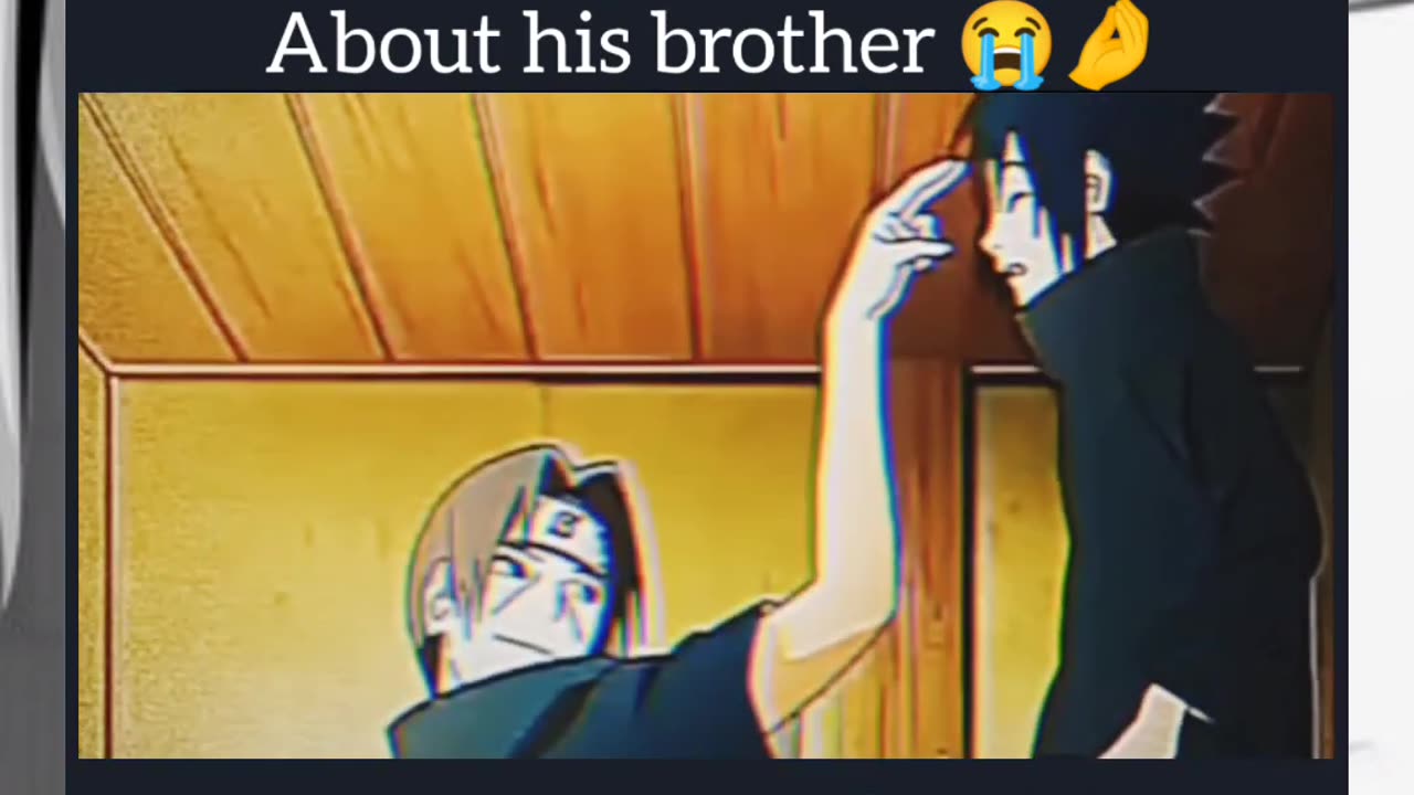 When Sasuke thinking about his brother😭 #shorts #anime #naruto #sasuke #trendingshorts #viral