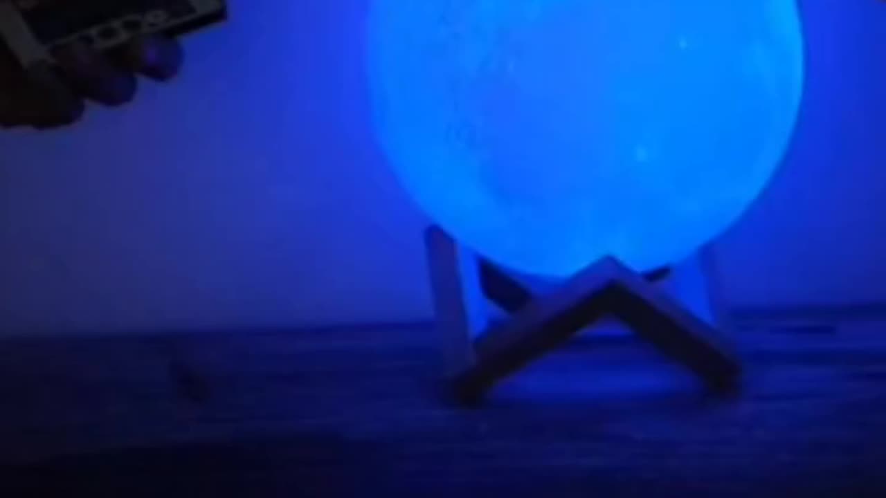 MOON LAMP With Many Colours