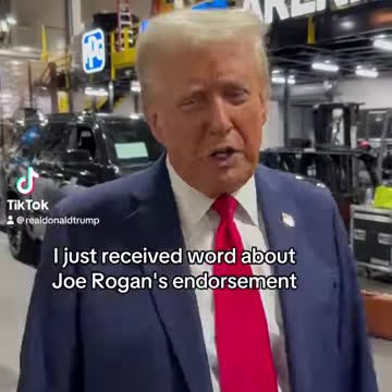 Thank you for your endorsement, Joe Rogan—A great honor!