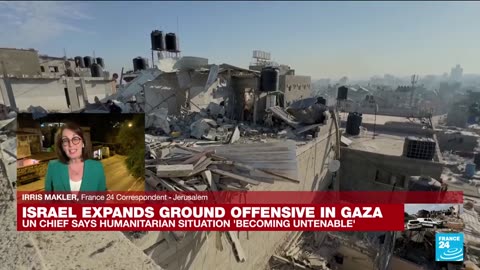 Fighting intensifies as tens of thousands try to escape Gaza cities • FRANCE 24 English