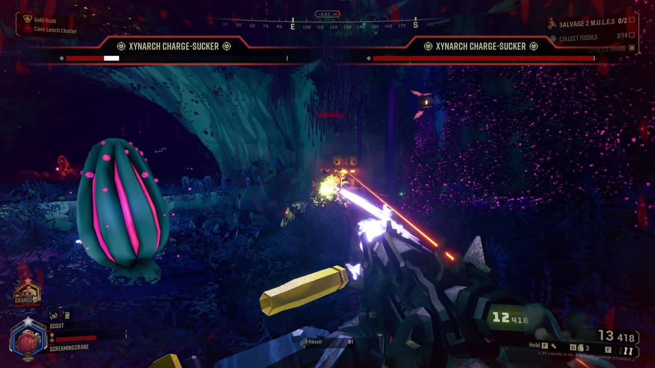 Watching Out For Cave Leeches Kinda (Deep Rock Galactic)